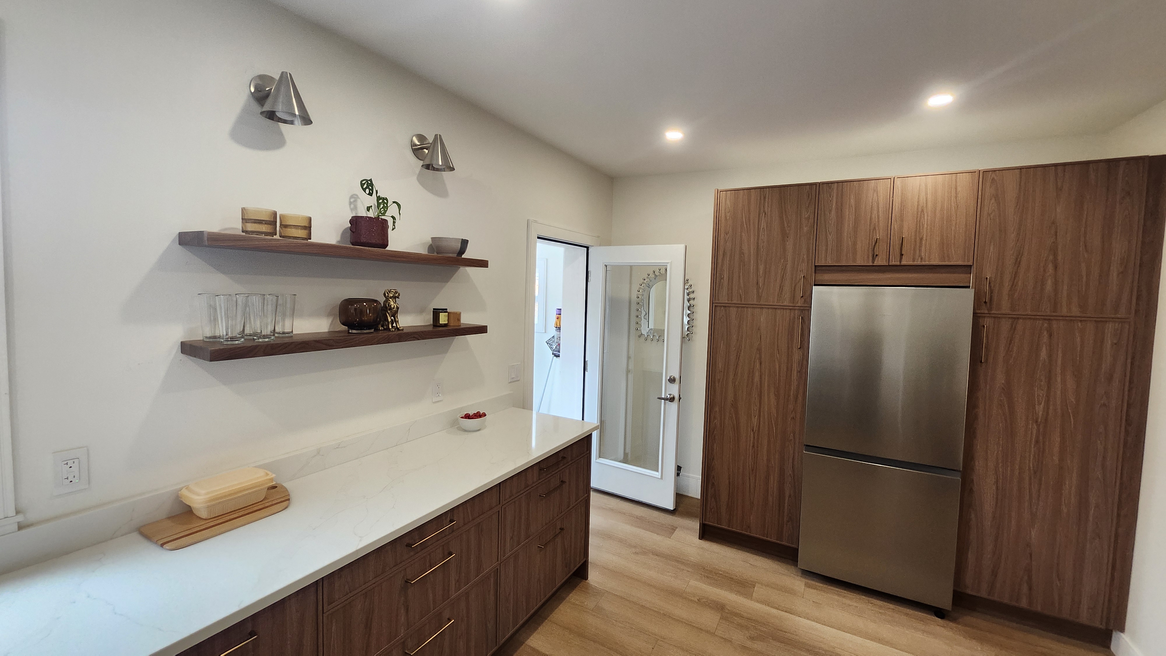 Alternative view of completed space